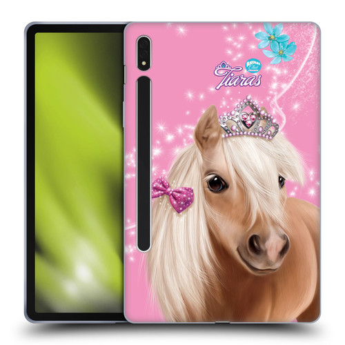 Animal Club International Royal Faces Horse Soft Gel Case for Samsung Galaxy Tab S8