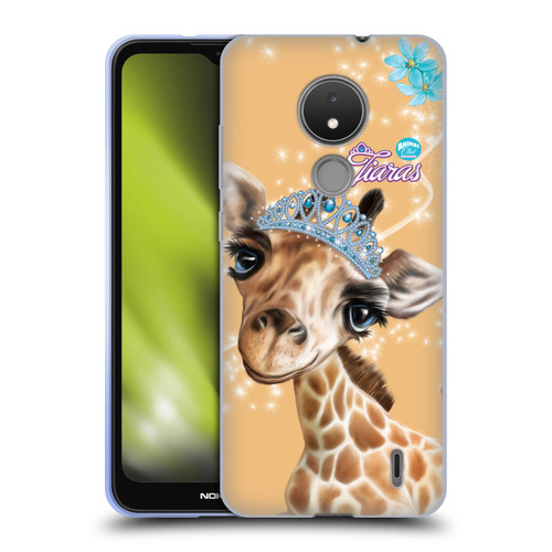 Animal Club International Royal Faces Giraffe Soft Gel Case for Nokia C21