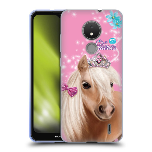 Animal Club International Royal Faces Horse Soft Gel Case for Nokia C21