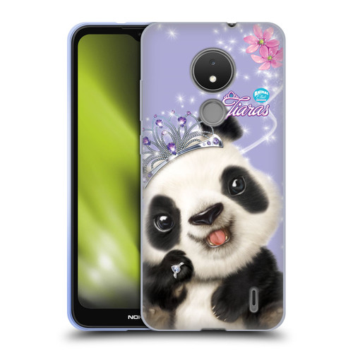 Animal Club International Royal Faces Panda Soft Gel Case for Nokia C21