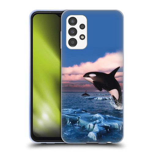 Simone Gatterwe Life In Sea Killer Whales Soft Gel Case for Samsung Galaxy A13 (2022)