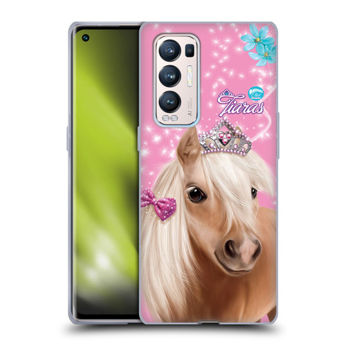 Animal Club International Royal Faces Horse Soft Gel Case for OPPO Find X3 Neo / Reno5 Pro+ 5G