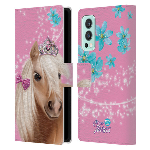 Animal Club International Royal Faces Horse Leather Book Wallet Case Cover For OnePlus Nord 2 5G