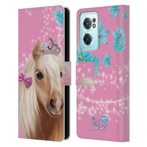 Animal Club International Royal Faces Horse Leather Book Wallet Case Cover For OnePlus Nord CE 2 5G