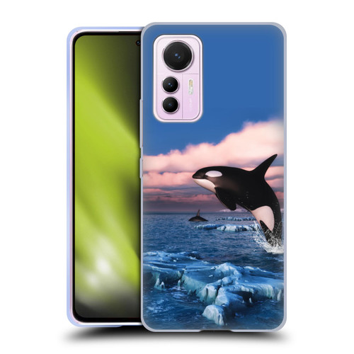 Simone Gatterwe Life In Sea Killer Whales Soft Gel Case for Xiaomi 12 Lite
