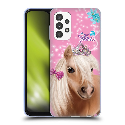 Animal Club International Royal Faces Horse Soft Gel Case for Samsung Galaxy A13 (2022)
