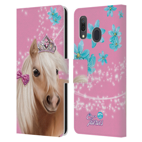 Animal Club International Royal Faces Horse Leather Book Wallet Case Cover For Samsung Galaxy A33 5G (2022)