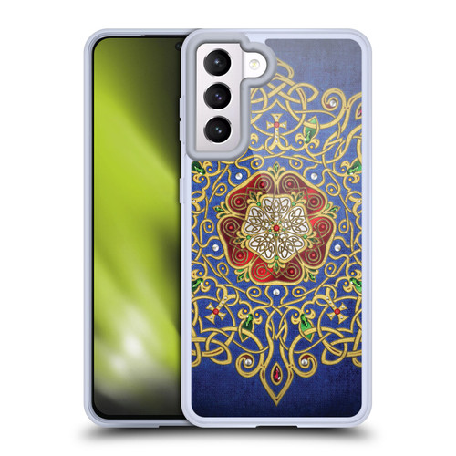 Brigid Ashwood Celtic Wisdom 3 Rose Soft Gel Case for Samsung Galaxy S21 5G