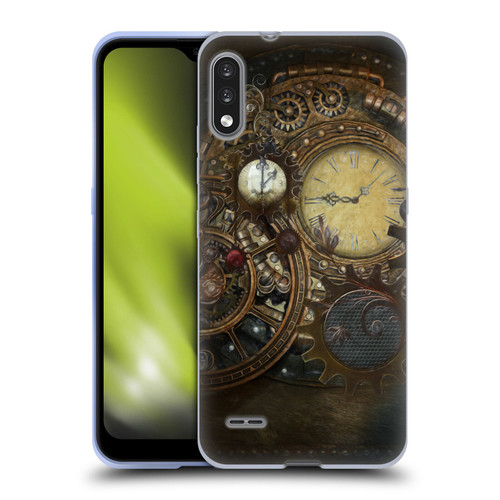 Simone Gatterwe Steampunk Clocks Soft Gel Case for LG K22