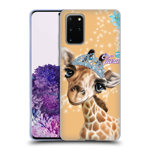 Animal Club International Royal Faces Giraffe Soft Gel Case for Samsung Galaxy S20+ / S20+ 5G