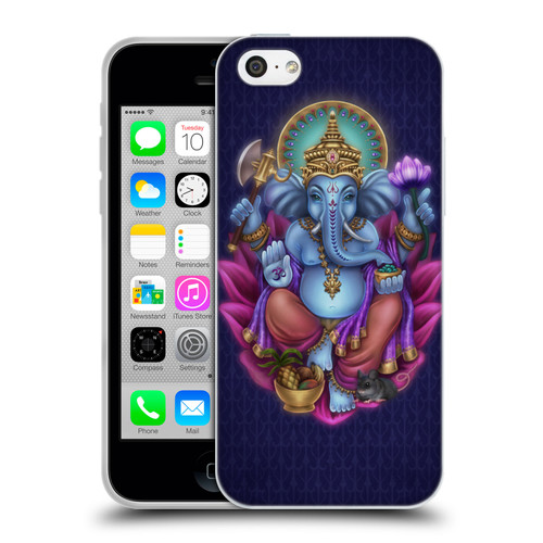 Brigid Ashwood Sacred Symbols Ganesha Soft Gel Case for Apple iPhone 5c