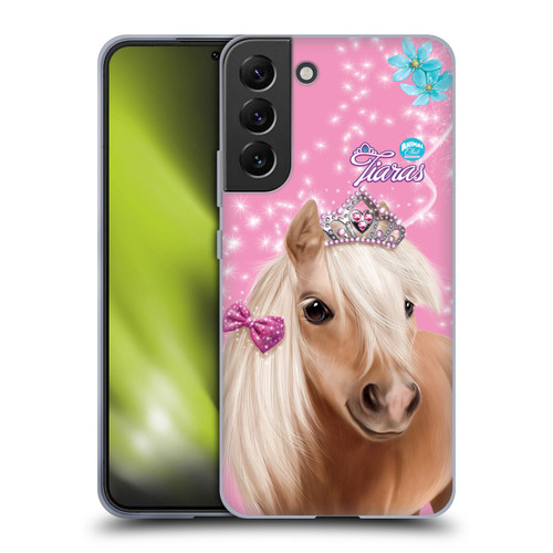 Animal Club International Royal Faces Horse Soft Gel Case for Samsung Galaxy S22+ 5G