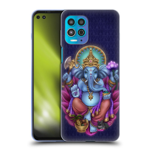 Brigid Ashwood Sacred Symbols Ganesha Soft Gel Case for Motorola Moto G100