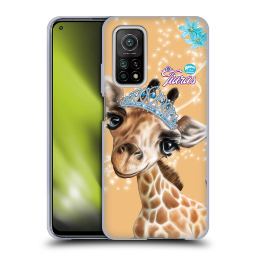 Animal Club International Royal Faces Giraffe Soft Gel Case for Xiaomi Mi 10T 5G