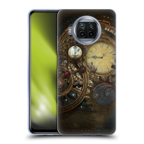 Simone Gatterwe Steampunk Clocks Soft Gel Case for Xiaomi Mi 10T Lite 5G