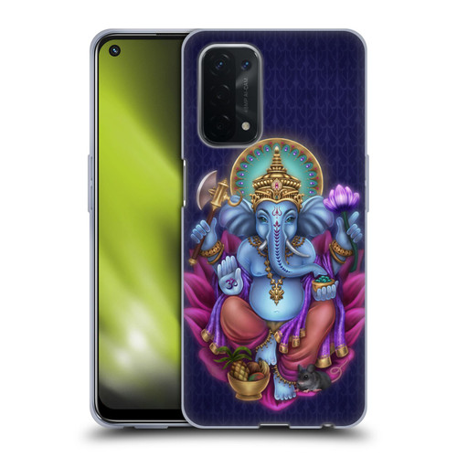 Brigid Ashwood Sacred Symbols Ganesha Soft Gel Case for OPPO A54 5G