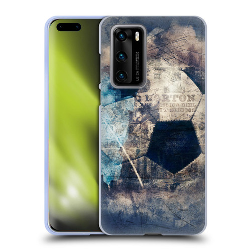 Simone Gatterwe Vintage And Steampunk Grunge Soccer Soft Gel Case for Huawei P40 5G