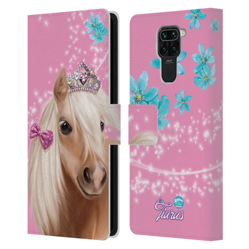 Animal Club International Royal Faces Horse Leather Book Wallet Case Cover For Xiaomi Redmi Note 9 / Redmi 10X 4G