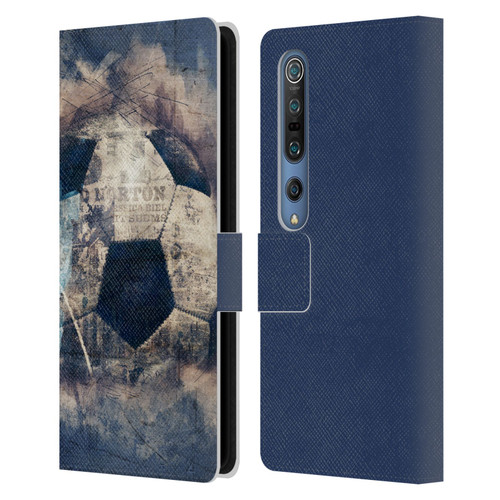 Simone Gatterwe Vintage And Steampunk Grunge Soccer Leather Book Wallet Case Cover For Xiaomi Mi 10 5G / Mi 10 Pro 5G