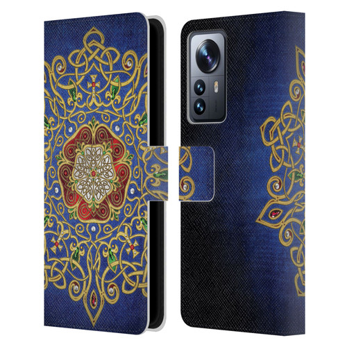 Brigid Ashwood Celtic Wisdom 3 Rose Leather Book Wallet Case Cover For Xiaomi 12 Pro