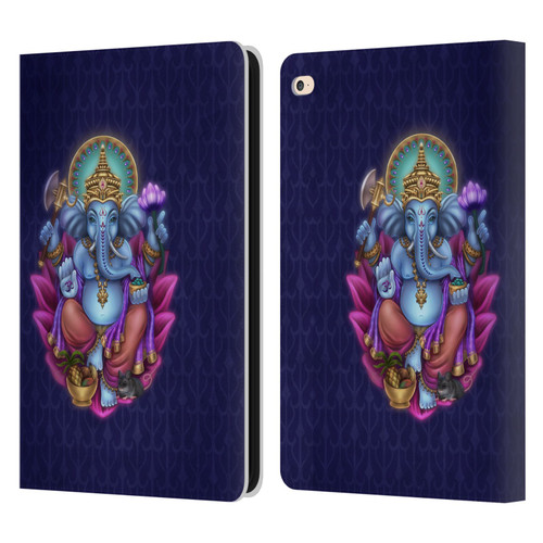 Brigid Ashwood Sacred Symbols Ganesha Leather Book Wallet Case Cover For Apple iPad Air 2 (2014)