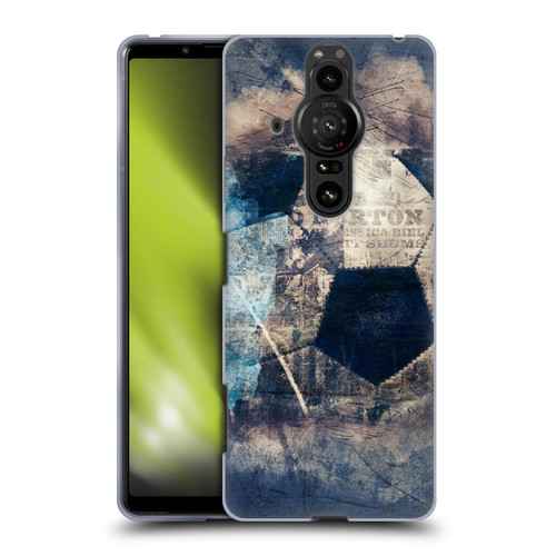 Simone Gatterwe Vintage And Steampunk Grunge Soccer Soft Gel Case for Sony Xperia Pro-I