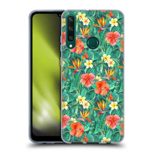 Micklyn Le Feuvre Florals Classic Tropical Garden Soft Gel Case for Huawei Y6p