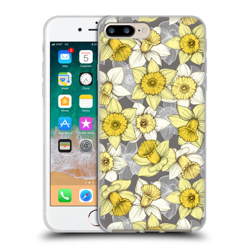 Micklyn Le Feuvre Florals Daffodil Daze Soft Gel Case for Apple iPhone 7 Plus / iPhone 8 Plus