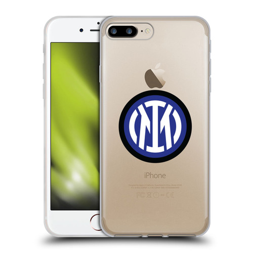 Fc Internazionale Milano Badge Logo Soft Gel Case for Apple iPhone 7 Plus / iPhone 8 Plus