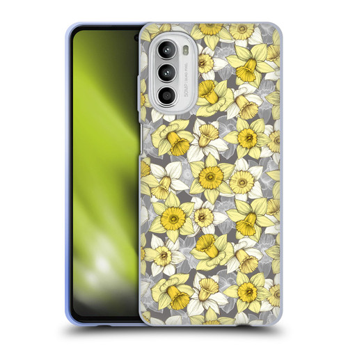 Micklyn Le Feuvre Florals Daffodil Daze Soft Gel Case for Motorola Moto G52