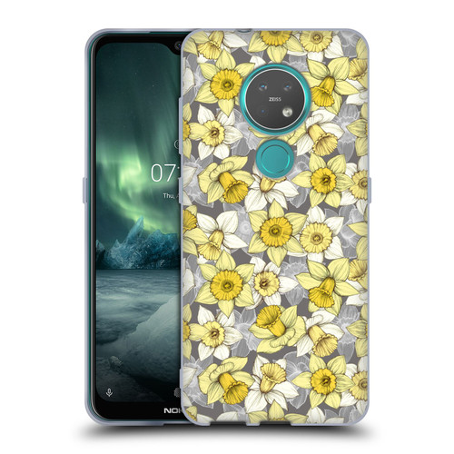 Micklyn Le Feuvre Florals Daffodil Daze Soft Gel Case for Nokia 6.2 / 7.2