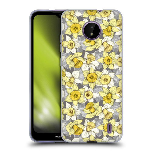 Micklyn Le Feuvre Florals Daffodil Daze Soft Gel Case for Nokia C10 / C20