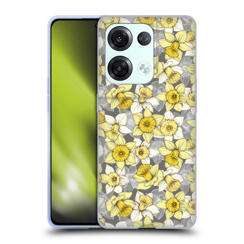 Micklyn Le Feuvre Florals Daffodil Daze Soft Gel Case for OPPO Reno8 Pro
