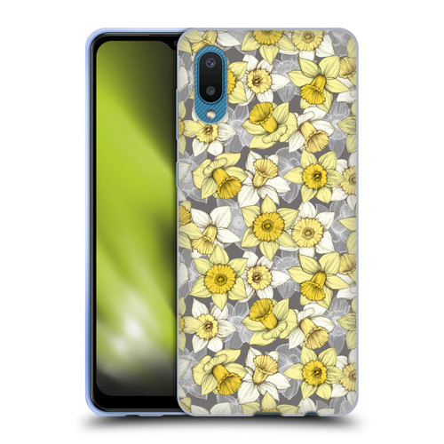 Micklyn Le Feuvre Florals Daffodil Daze Soft Gel Case for Samsung Galaxy A02/M02 (2021)