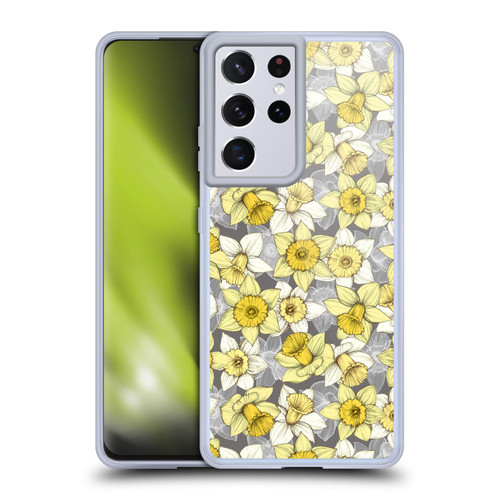 Micklyn Le Feuvre Florals Daffodil Daze Soft Gel Case for Samsung Galaxy S21 Ultra 5G