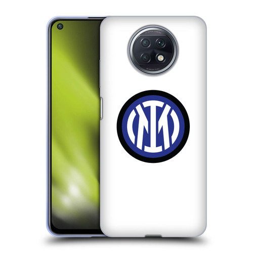 Fc Internazionale Milano Badge Logo On White Soft Gel Case for Xiaomi Redmi Note 9T 5G