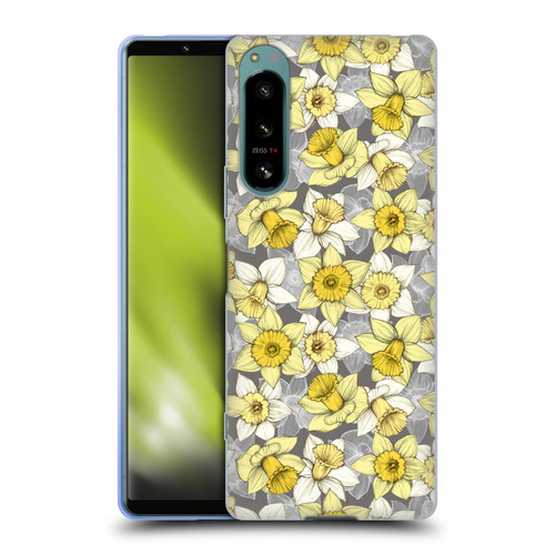Micklyn Le Feuvre Florals Daffodil Daze Soft Gel Case for Sony Xperia 5 IV