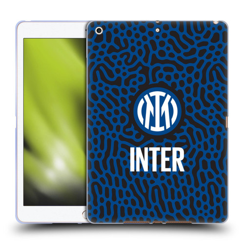 Fc Internazionale Milano Patterns Abstract 2 Soft Gel Case for Apple iPad 10.2 2019/2020/2021