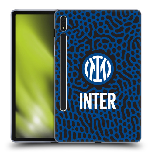 Fc Internazionale Milano Patterns Abstract 2 Soft Gel Case for Samsung Galaxy Tab S8