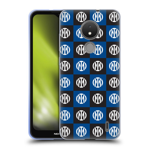 Fc Internazionale Milano Patterns Crest Soft Gel Case for Nokia C21