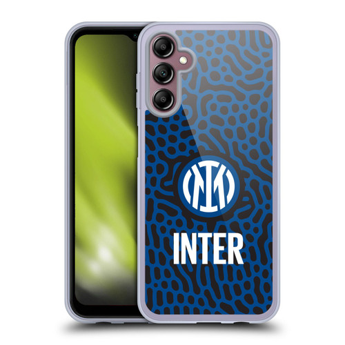Fc Internazionale Milano Patterns Abstract 2 Soft Gel Case for Samsung Galaxy A14 5G
