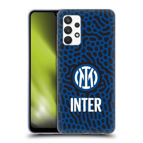 Fc Internazionale Milano Patterns Abstract 2 Soft Gel Case for Samsung Galaxy A32 (2021)