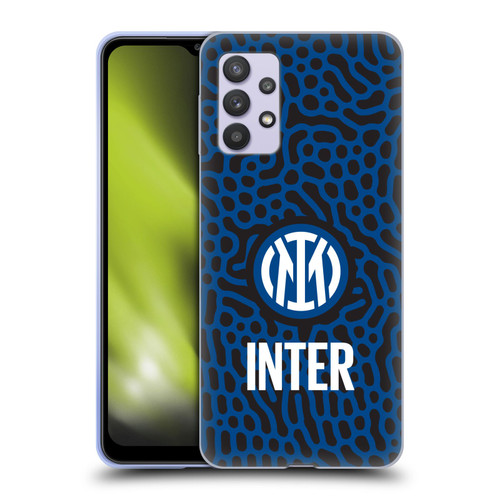Fc Internazionale Milano Patterns Abstract 2 Soft Gel Case for Samsung Galaxy A32 5G / M32 5G (2021)