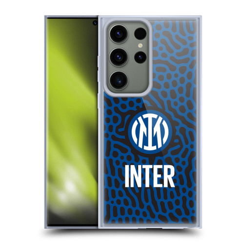 Fc Internazionale Milano Patterns Abstract 2 Soft Gel Case for Samsung Galaxy S23 Ultra 5G & MagSafe