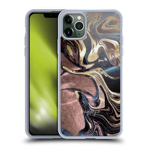 Nature Magick Luxe Gold Marble Metallic Gold Soft Gel Case for Apple iPhone 11 Pro Max
