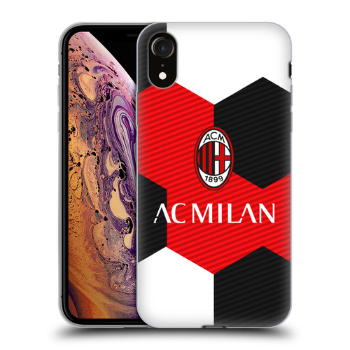AC Milan Crest Ball Soft Gel Case for Apple iPhone XR