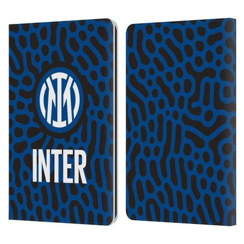 Fc Internazionale Milano Patterns Abstract 2 Leather Book Wallet Case Cover For Amazon Kindle Paperwhite 1 / 2 / 3