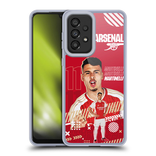 Arsenal FC 2023/24 First Team Gabriel Soft Gel Case for Samsung Galaxy A33 5G (2022)