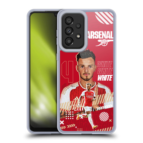 Arsenal FC 2023/24 First Team Ben White Soft Gel Case for Samsung Galaxy A33 5G (2022)