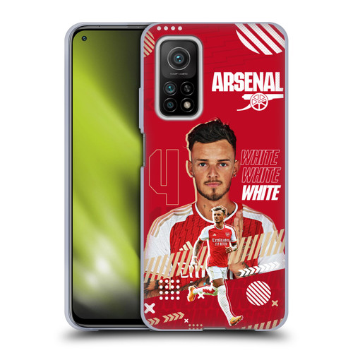 Arsenal FC 2023/24 First Team Ben White Soft Gel Case for Xiaomi Mi 10T 5G